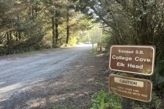 Entrance to College Cove and Elk Head