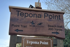 Tepona Point sign