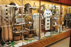 Exhibits at the Trees of Mystery museum