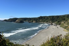 Trinidad State Beach as seen from Trinidad Head